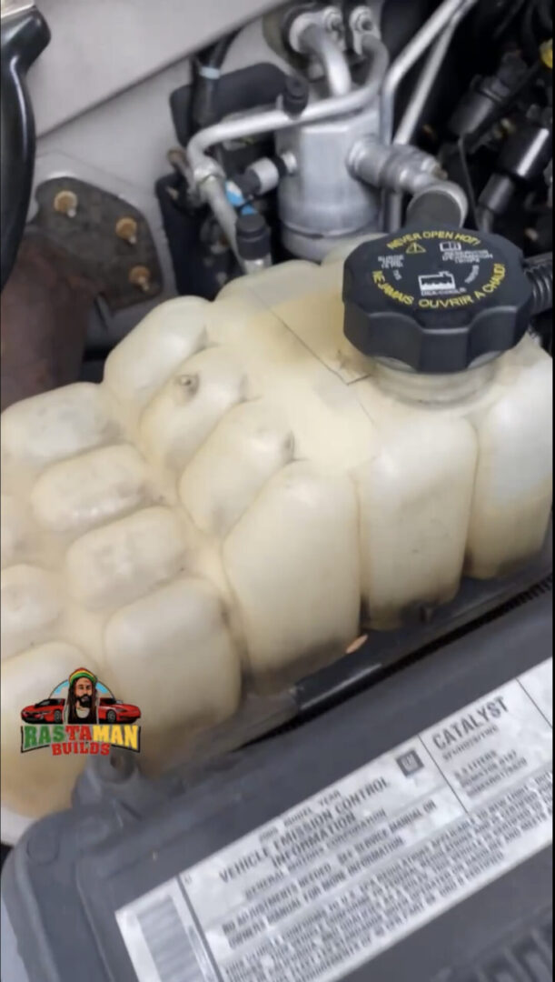 Chevy Tahoe Coolant Bottle